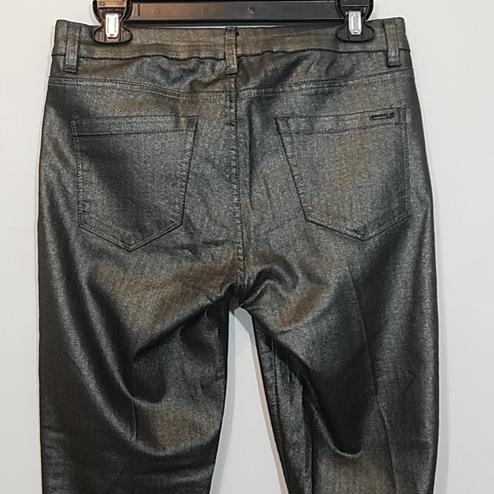 Cache High Waist Metallic Pants - image 5